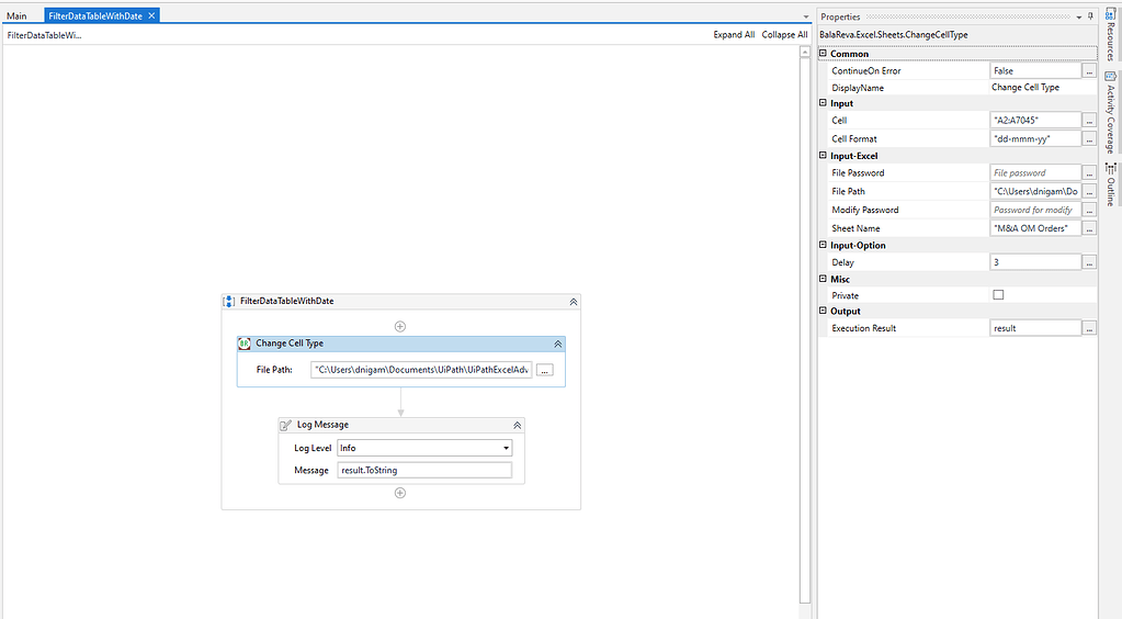 Change Cell Type Excel Help UiPath Community Forum