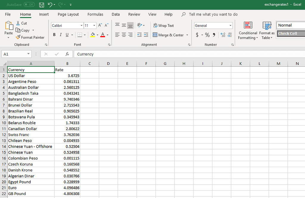 I hae to pick up a value from one excel and save it in another excel