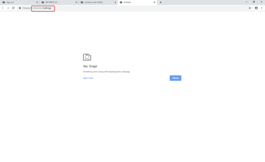 UiPath Chrome Extension Broke Chrome browser Help UiPath Community