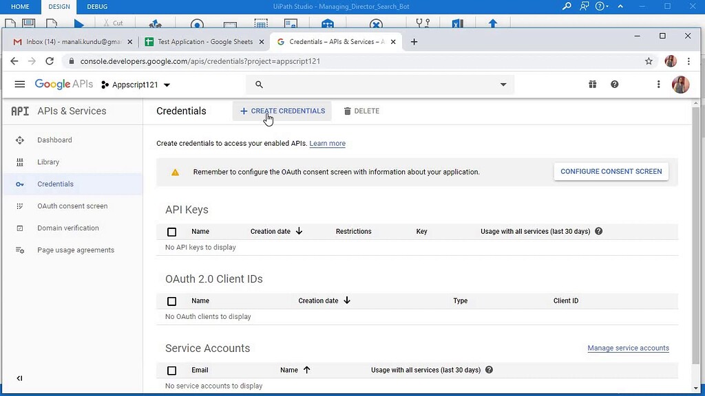 Uipath GSuite example Activities UiPath Community Forum