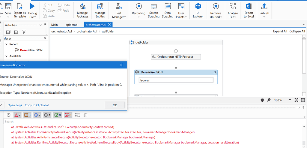 Why this error is showing? - Studio - UiPath Community Forum