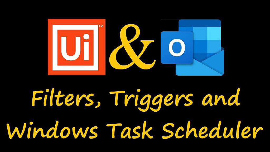 UiPath Outlook Configuration (Filters and Triggers) Video Tutorials
