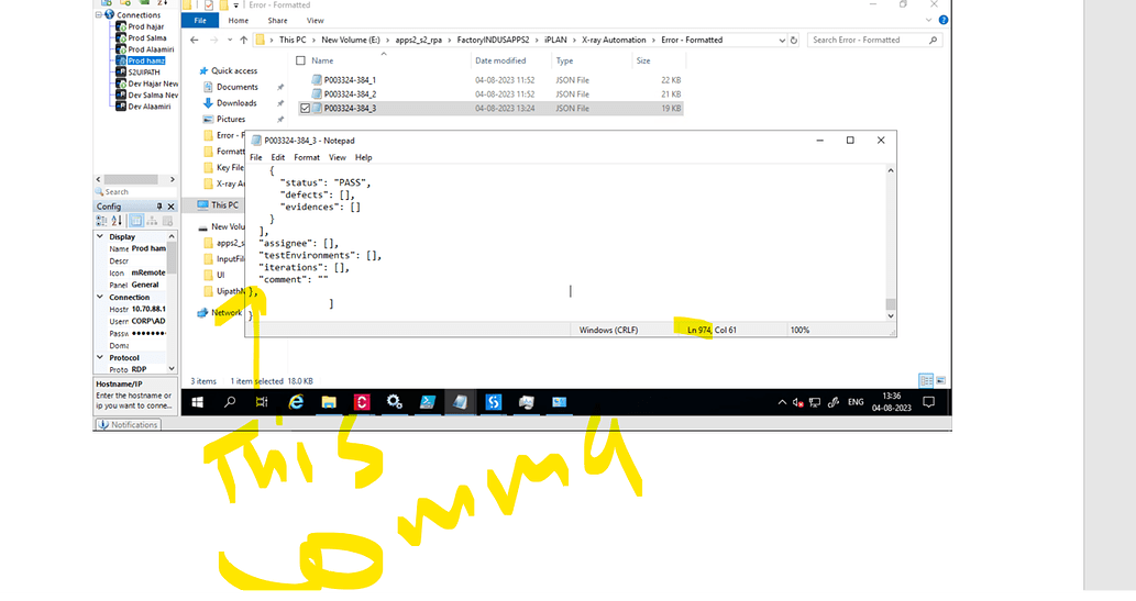 How to remove string from speciifif line form text file Studio