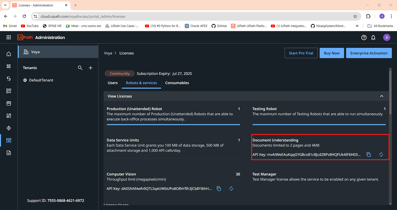 Uipath Document OCR API Key and End Point - StudioX - UiPath Community ...
