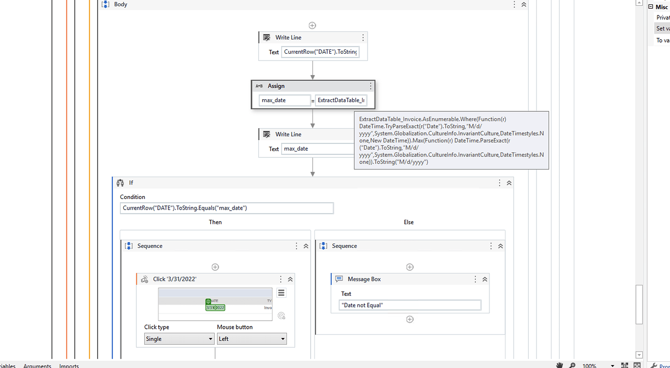 Comparing Dates in Data Table Studio UiPath Community Forum