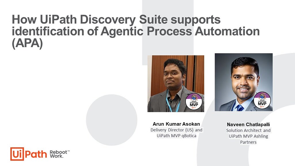 3. UiPath first community event in UiPath Agentic Process Automation in ...