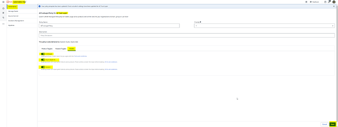 A webpage interface for setting up automated jobs in Jenkins, with fields to fill out job details and options to configure parameters, triggers, and labels. (Captioned by AI)
