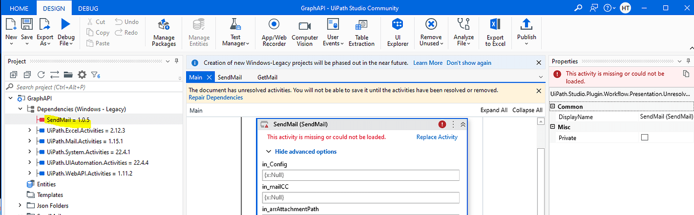 Microsoft GraphAPI Entegration with UiPath - Send Mail - Tutorials ...