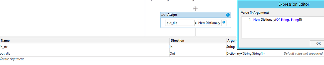 How to Initialize Argument: Dictionary - Activities - UiPath Community ...