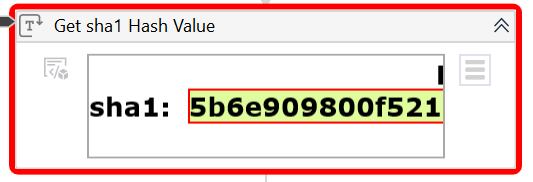 Sha1-Value