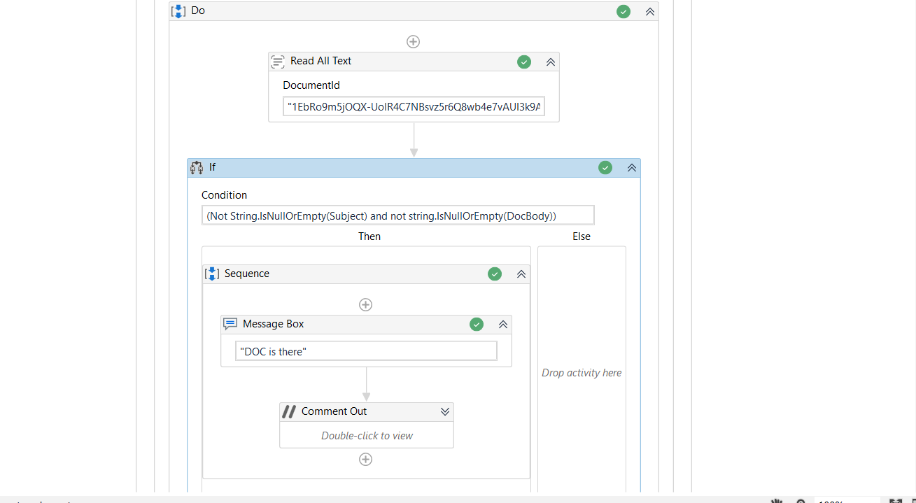 How To Give Condition If Variable Is Null Or Empty On That Time Program  Won'T Exicute - Academy Feedback - Uipath Community Forum