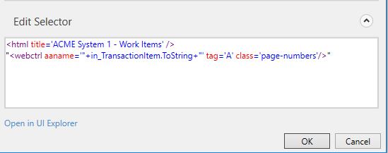 ClickSelector