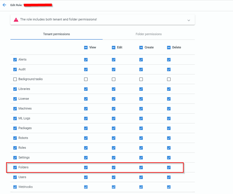 Get Folders Folder does not exist or the user does not have access to