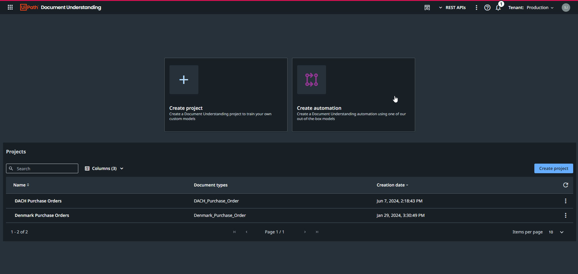 Navigate to DU Document Type