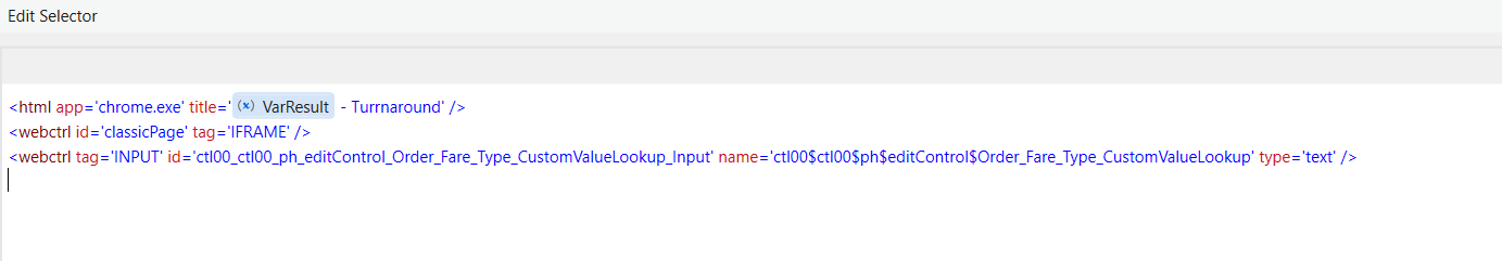 Dynamic selector becomes invalid in 2nd,3rd or 4th run - Studio ...