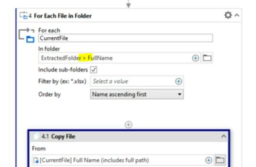 folder path