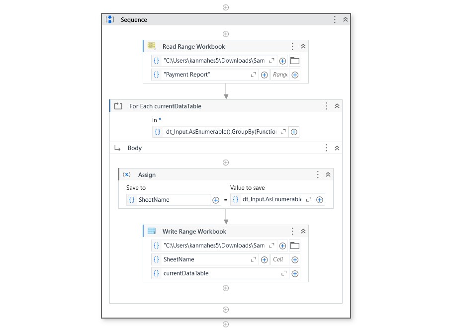 Segregating an excel file depending on its "Branch" column using LinQ ...
