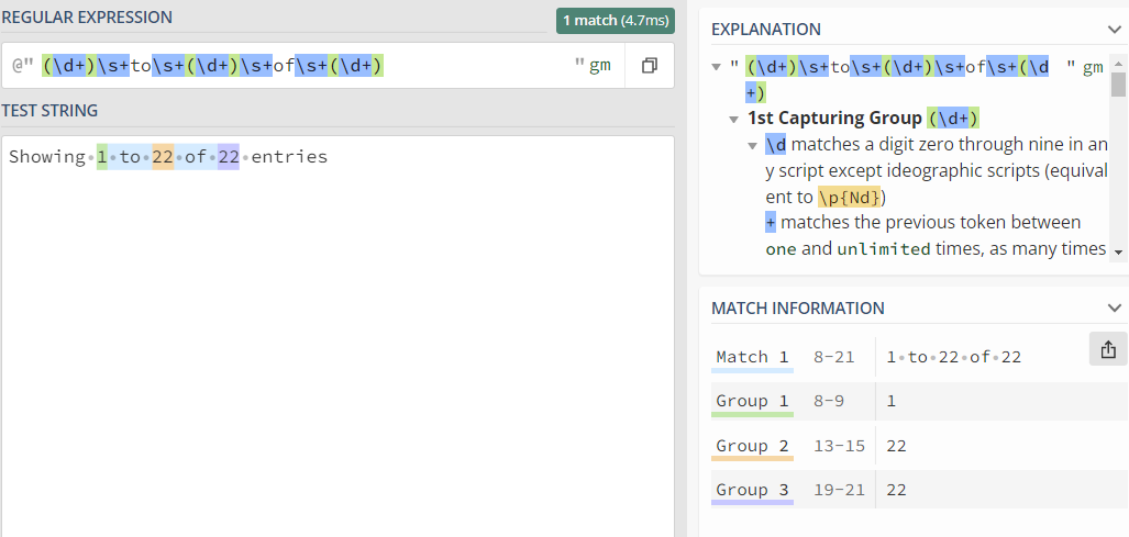 Extract Number From Webpage String Regular Expression - Studio - Uipath  Community Forum