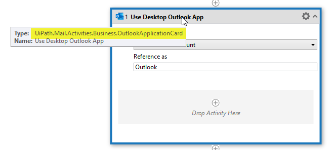 Outlook Account Card Studio UiPath Community Forum