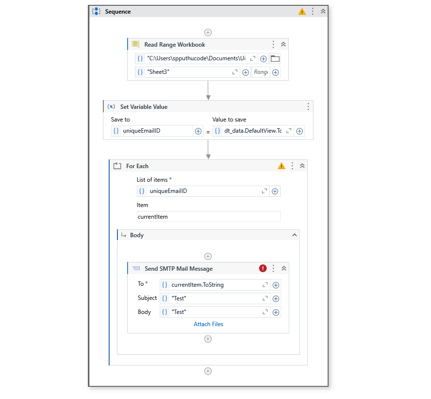 How to create array to send email to multiple persons? - Studio ...