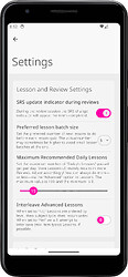 Settings Screen
