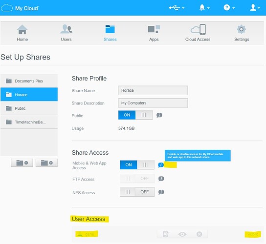 MyCloudShareOnOff22
