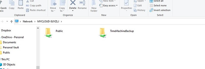 Empty folders