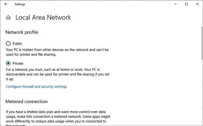 networkprofile