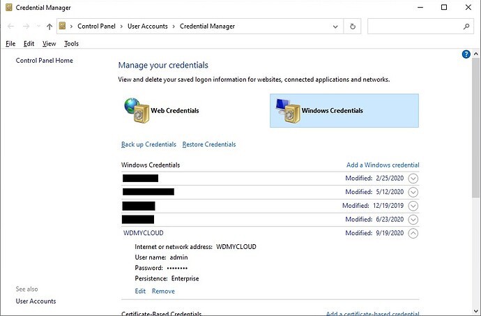 windowscredentialsmanager