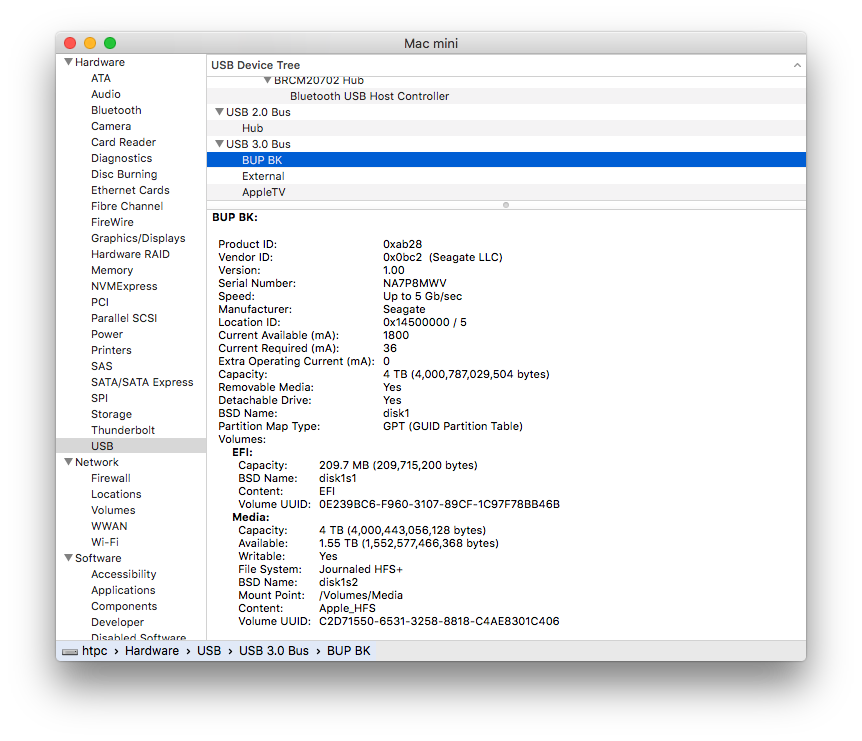 PR2100 locks up / disconnects from network when attaching USB hard