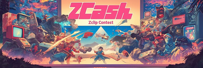 Zcash Zclip Contest banner E